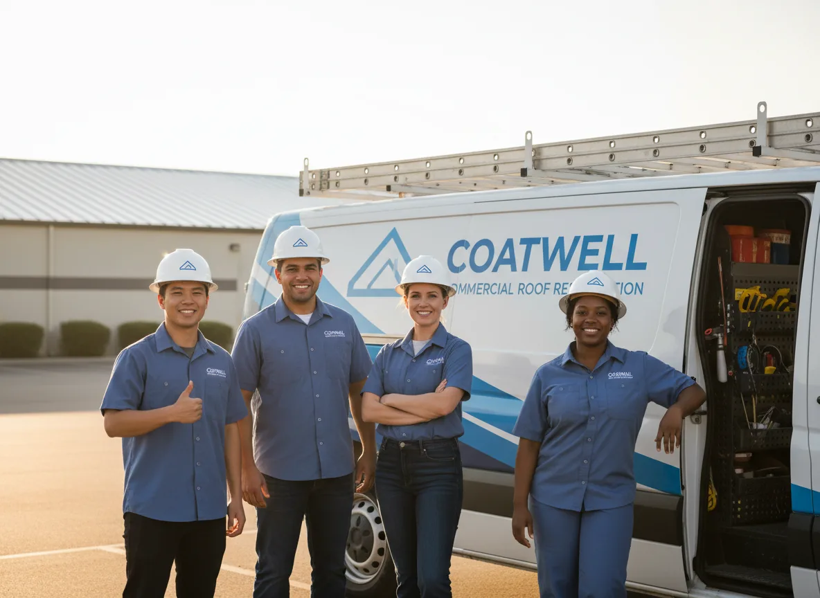 Commercial roof coating company in Avon, IL